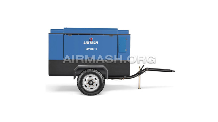 Дизельный винтовой компрессор Liutech LUY110-12 на шасси