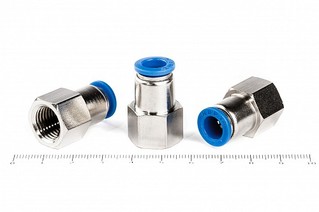 Фитинг цанговый прямой с внутренней резьбой D PCF 8-01 (R1/8
