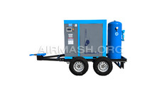 Компрессор винтовой<br>Airmash W-55 R500/10 на шасси