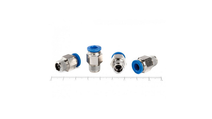 Фитинг цанговый прямой с наружной резьбой D PC 6-01 (R1/8