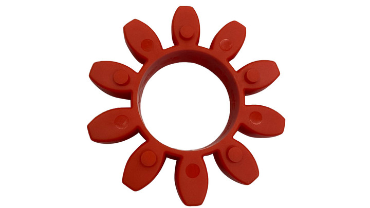 Зубчатый венец KTR ROTEX 75 Красный 98 Shore-A (T-PUR)