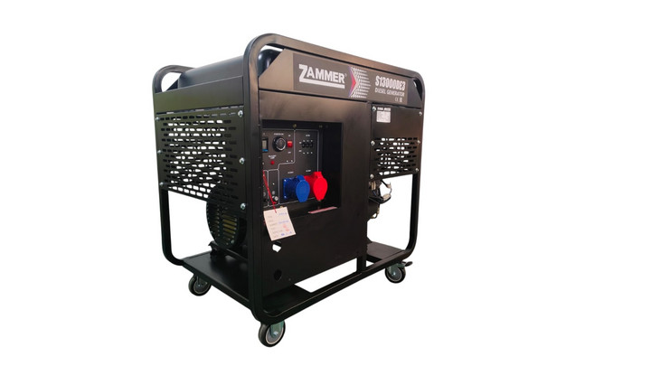 Дизельный генератор Zammer S13000DE3 - 11кВт