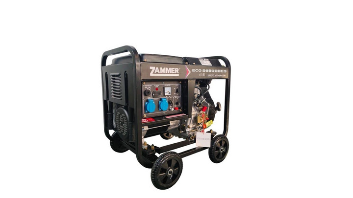 Дизельный генератор Zammer ECO S6500DE3 - 4,5 кВт