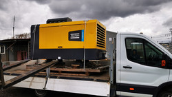 Отгрузка компрессора Atlas Copco в Карелию